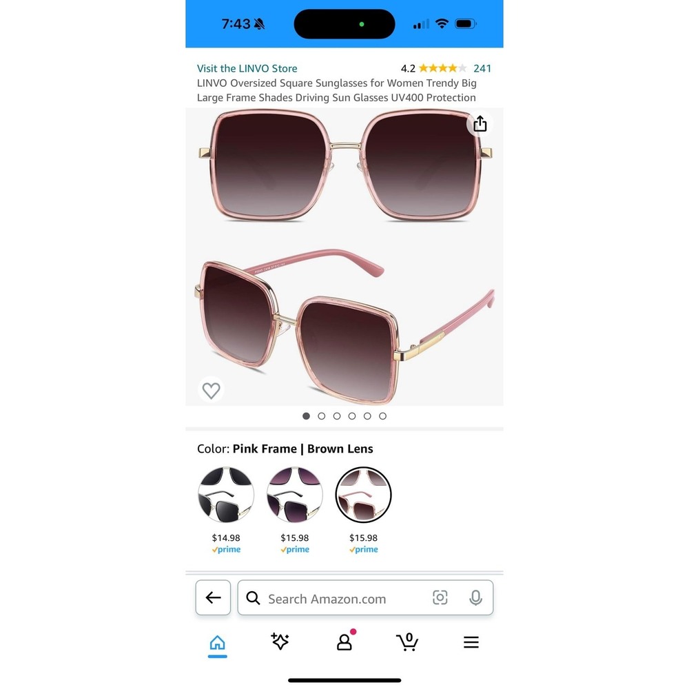 Brand New Linvo Sunglasses